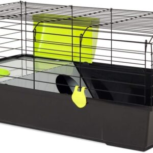 Cage pour lapin nain  -Longeur 80 cm x largeur 46 cm x Hauteur 35 cm OU  Longueur 55 cm x largeur 39 cm x Hauteur 100 cm