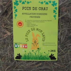 Foin de crau pour lapin AOP/AOC